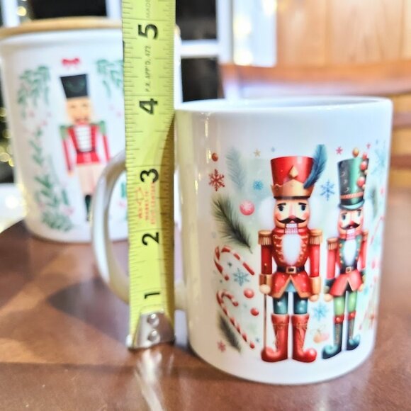 Nutcracker Christmas Mug Ceramic Coffee Cup Holiday Gift Best Stocking Stuffer - Picture 4 of 5